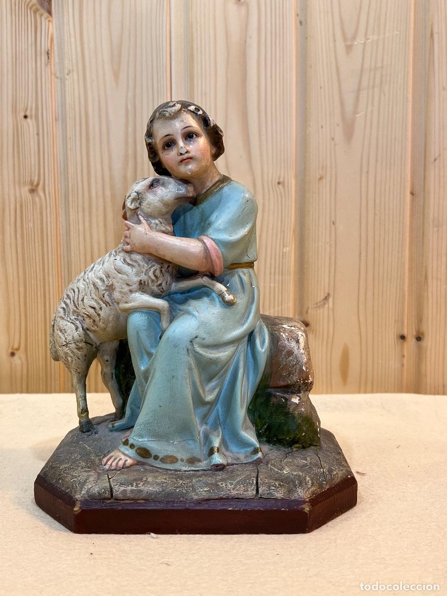 Antig&uuml;edades: FIGURA RELIGIOSA DE OLOT - Foto 1