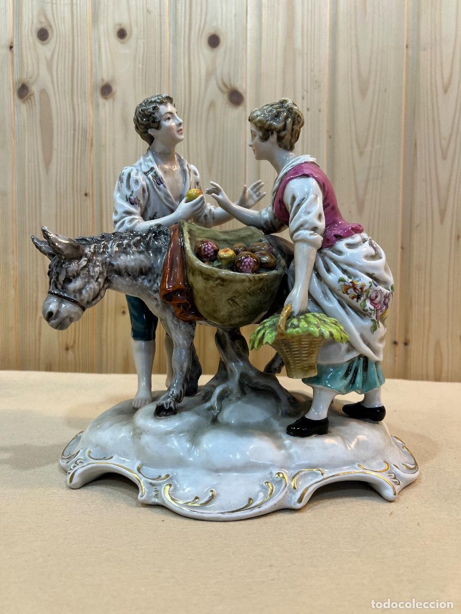 Antig&uuml;edades: FIGURA PORCELANA - Foto 1