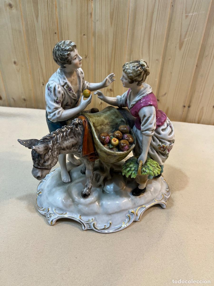 Antig&uuml;edades: FIGURA PORCELANA - Foto 4