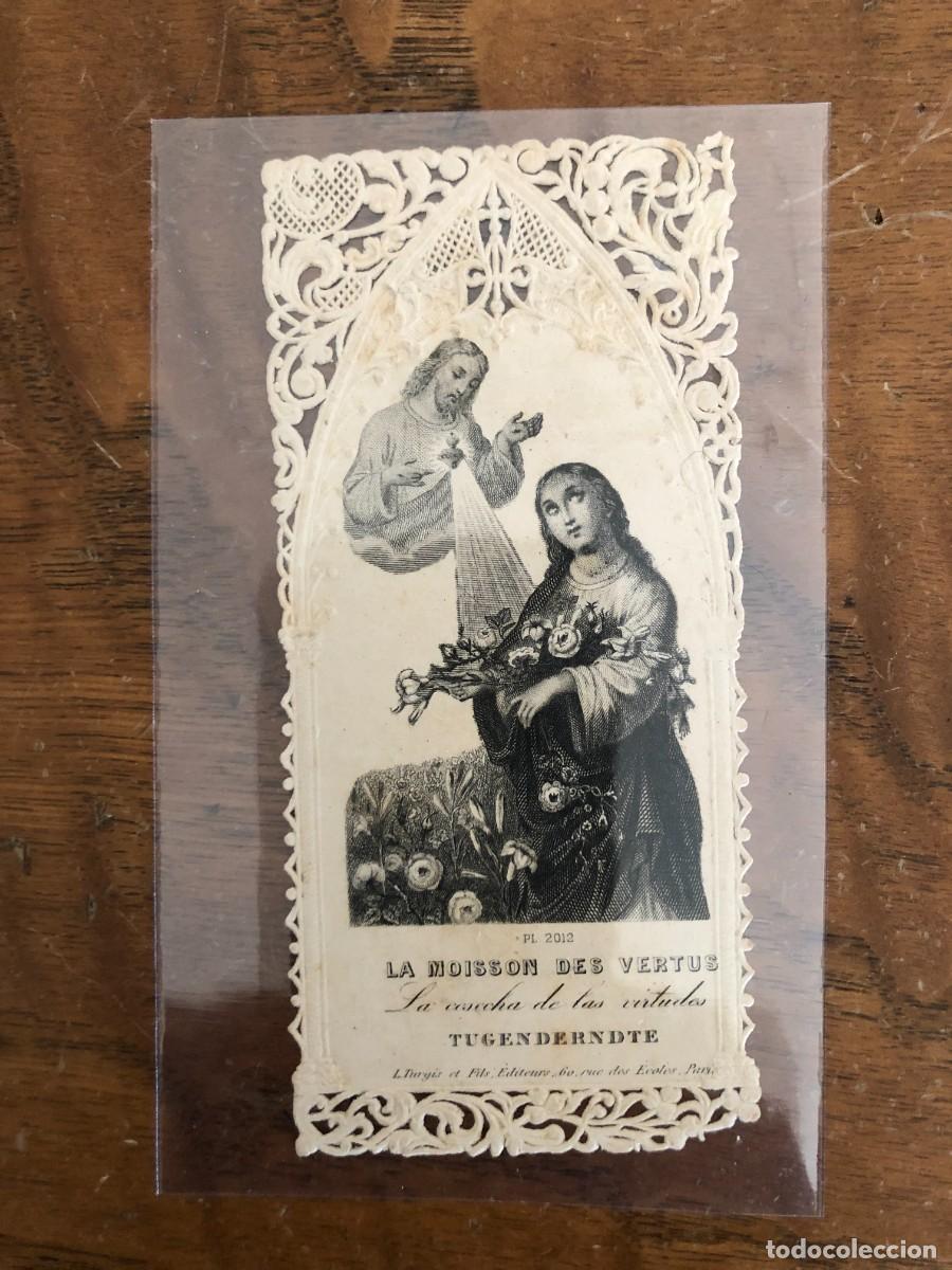 Antig&uuml;edades: ESTAMPA LA COSECHA DE LAS VIRTUDES - Foto 1