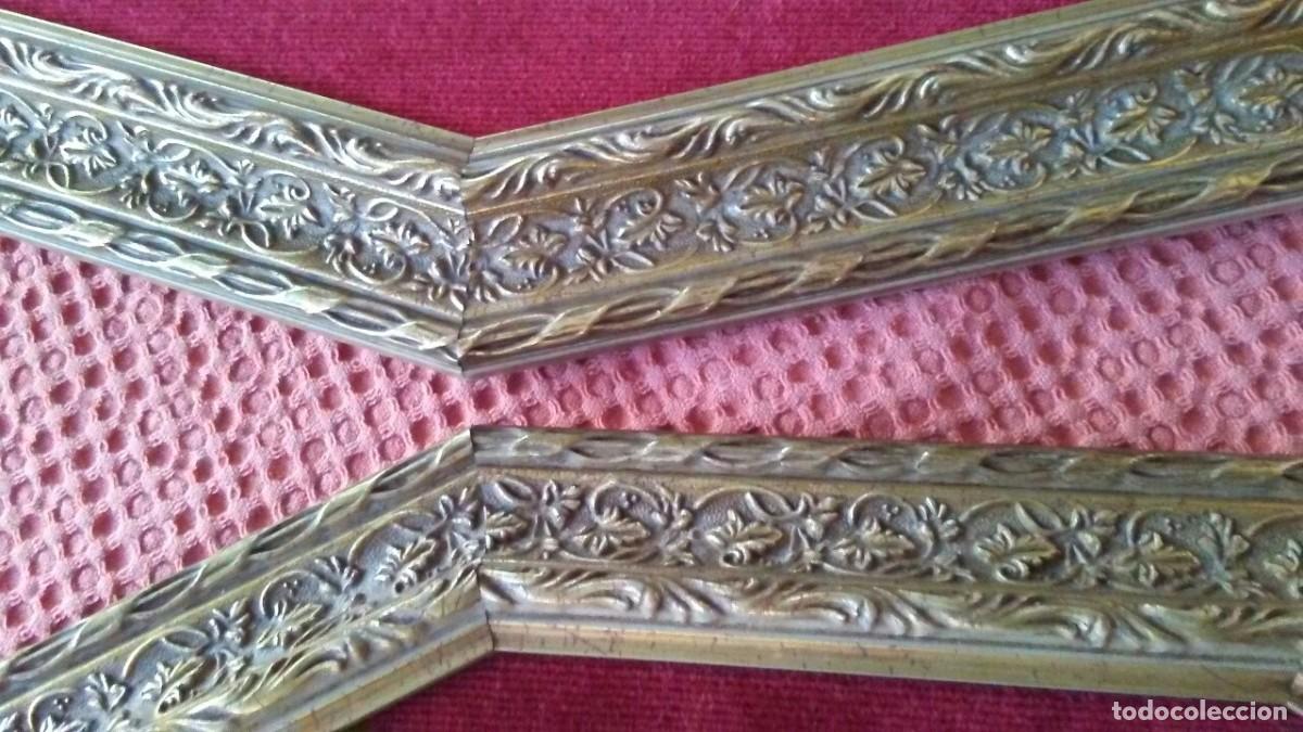 Antig&uuml;edades: 2 ABANICOS ENMARCADOS ESTA&Ntilde;O - Foto 10