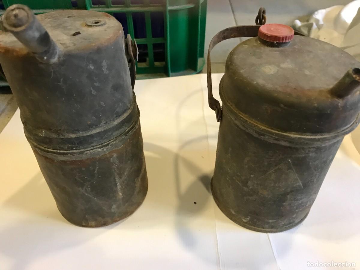 Antig&uuml;edades: DOS LAMAPARAS DE CARBURO - Foto 2