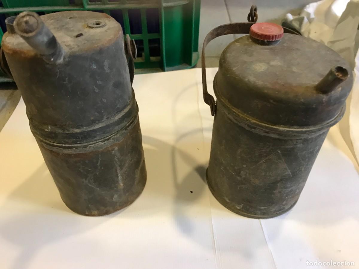Antig&uuml;edades: DOS LAMAPARAS DE CARBURO - Foto 3