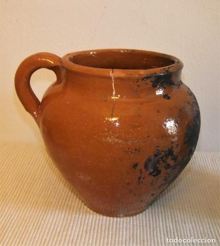 Antig&uuml;edades: 2 ANTIGUAS JARRAS DE BARRO COCIDO - Foto 3