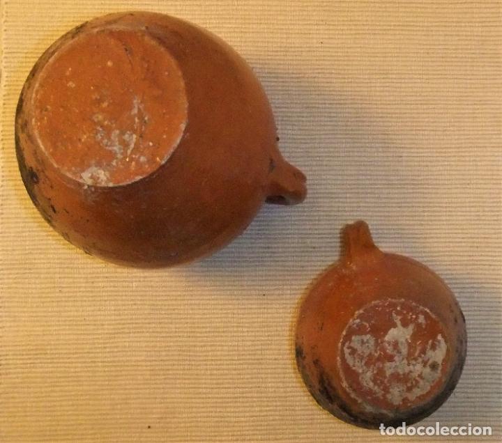 Antig&uuml;edades: 2 ANTIGUAS JARRAS DE BARRO COCIDO - Foto 8