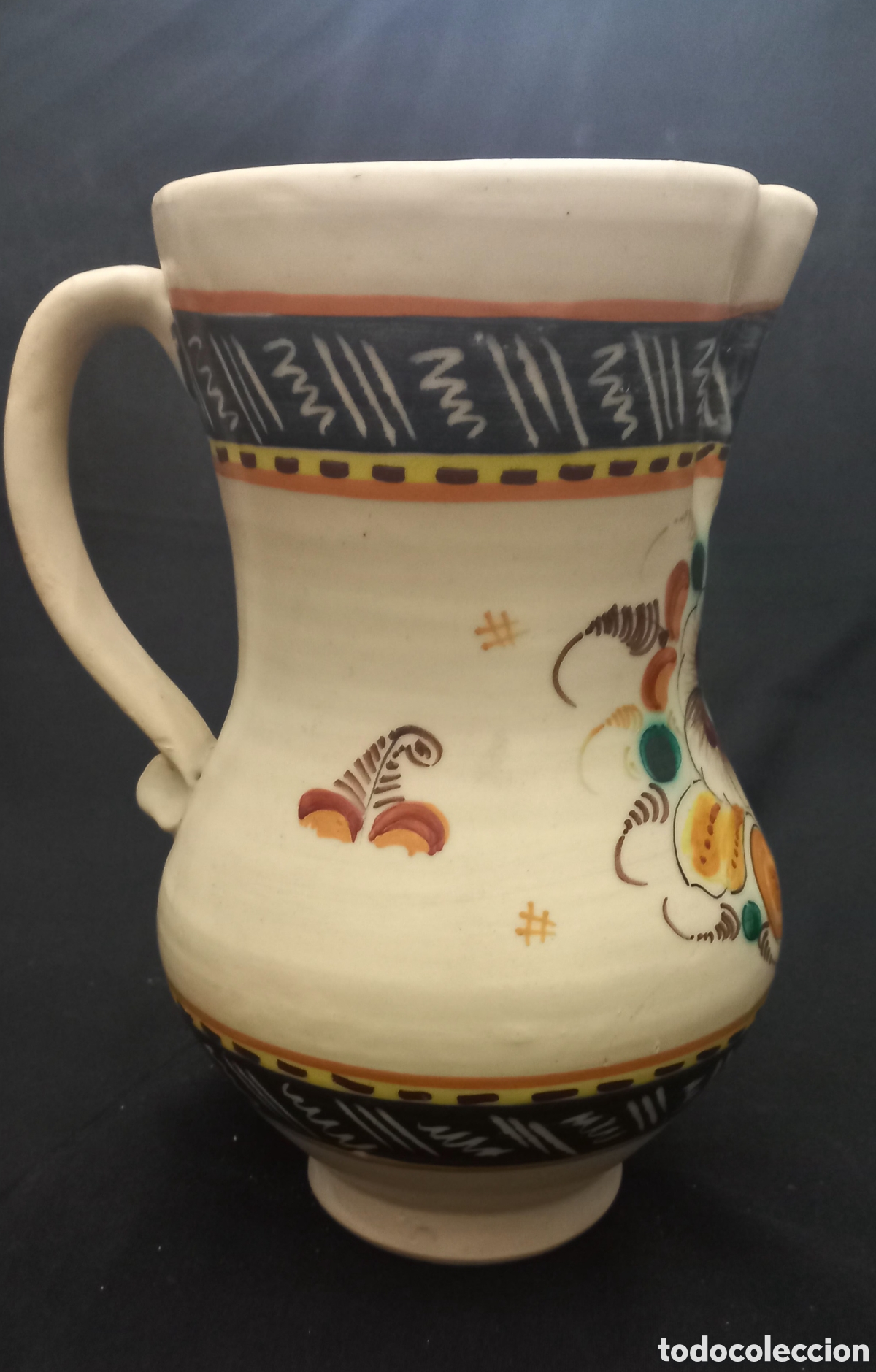 Antig&uuml;edades: JARRA CERAMICA DE MANISES - Foto 2