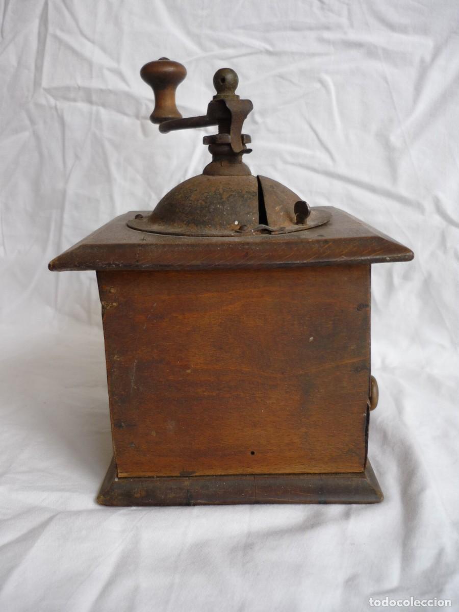 Antig&uuml;edades: Antiguo molinillo de madera Japy Freres - Foto 4