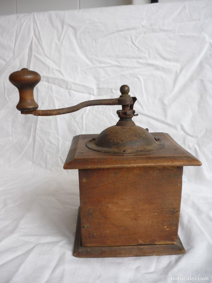 Antig&uuml;edades: Antiguo molinillo de madera Japy Freres - Foto 6