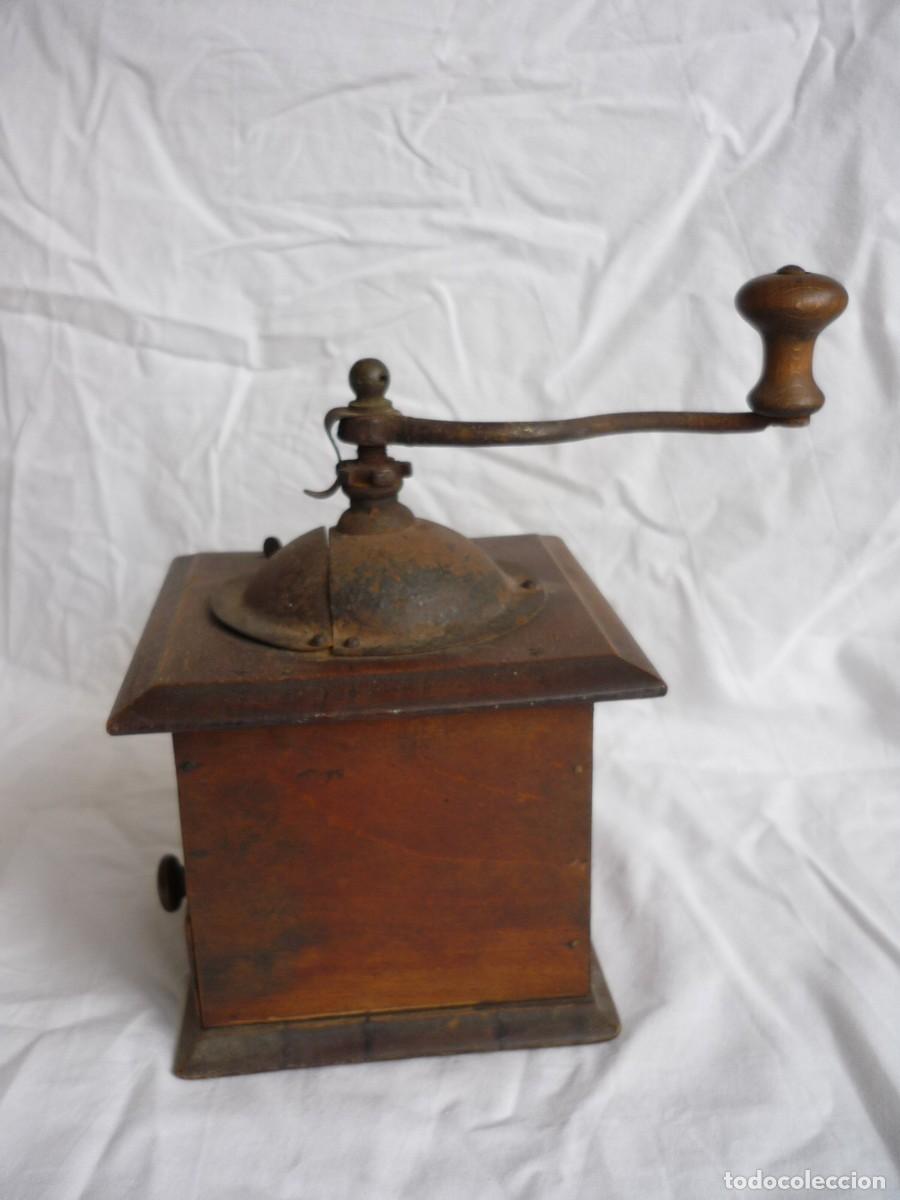 Antig&uuml;edades: Antiguo molinillo de madera Japy Freres - Foto 7