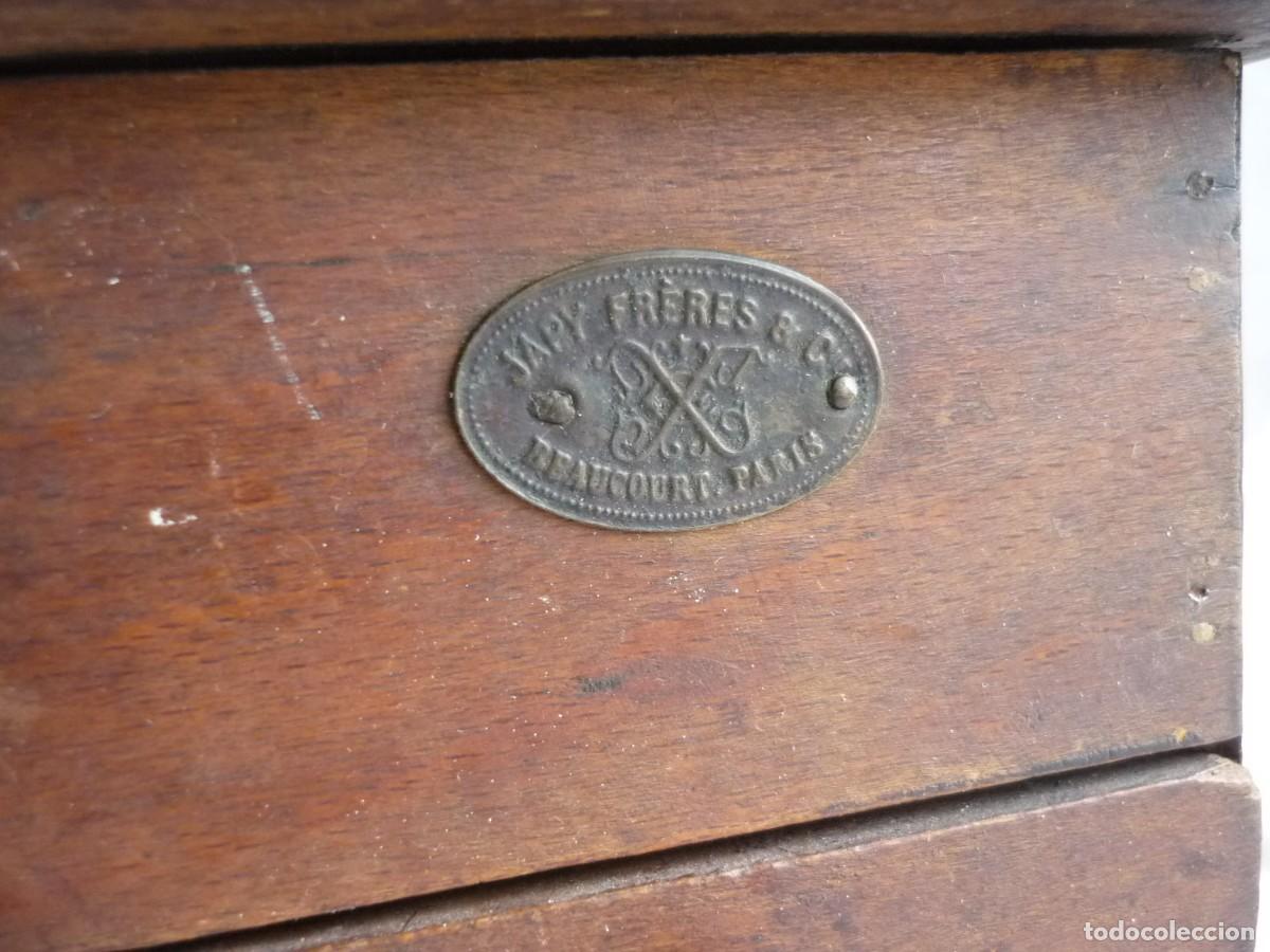 Antig&uuml;edades: Antiguo molinillo de madera Japy Freres - Foto 8