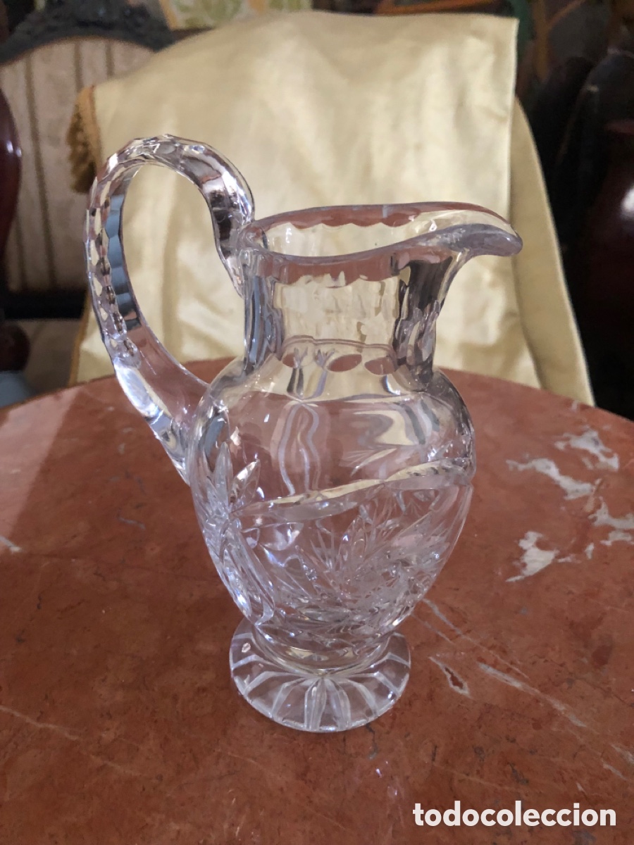 Antig&uuml;edades: JARRA DE CRISTAL DE ROCA TALLADA - Foto 2