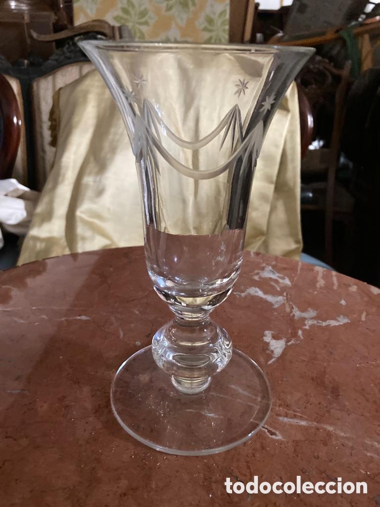 Antig&uuml;edades: COPA DE CRISTAL TALLADO - Foto 1