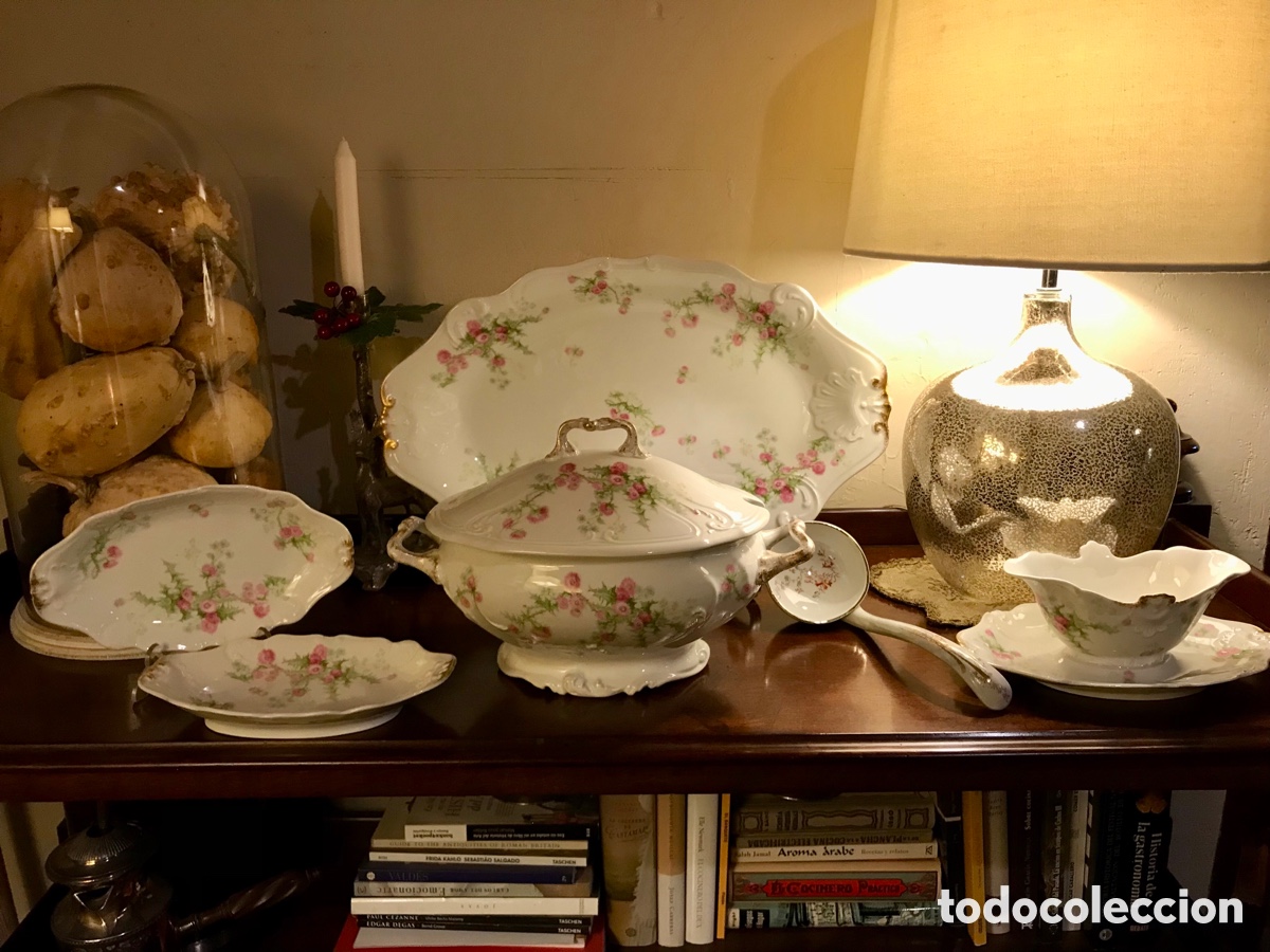 Antig&uuml;edades: Gran Sopera de Limoges Ffs. XIX - Foto 6