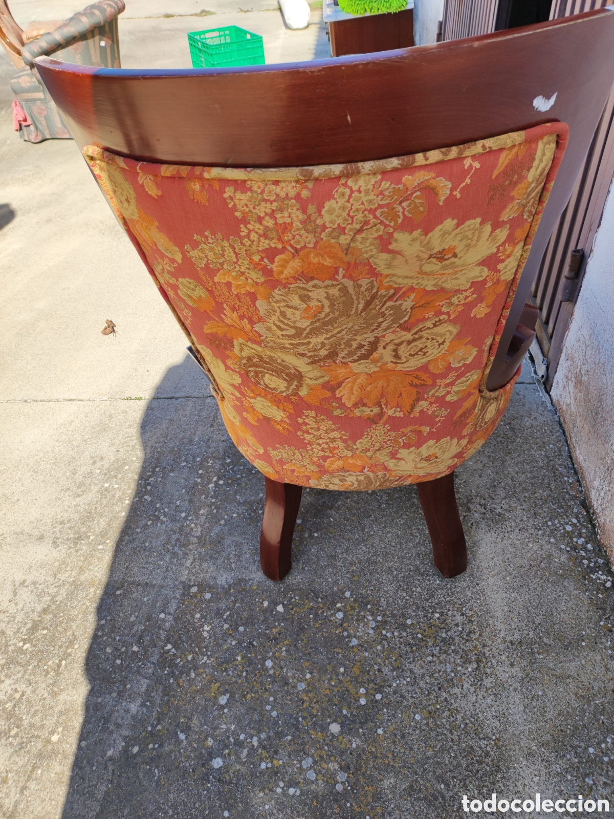 Antig&uuml;edades: Sill&oacute;n dama caoba - Foto 5