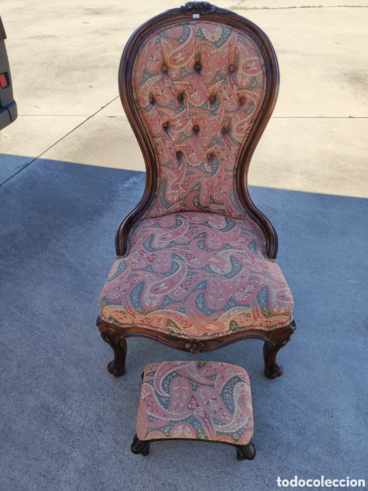 Antig&uuml;edades: Sill&oacute;n dama con Esquivel - Foto 1