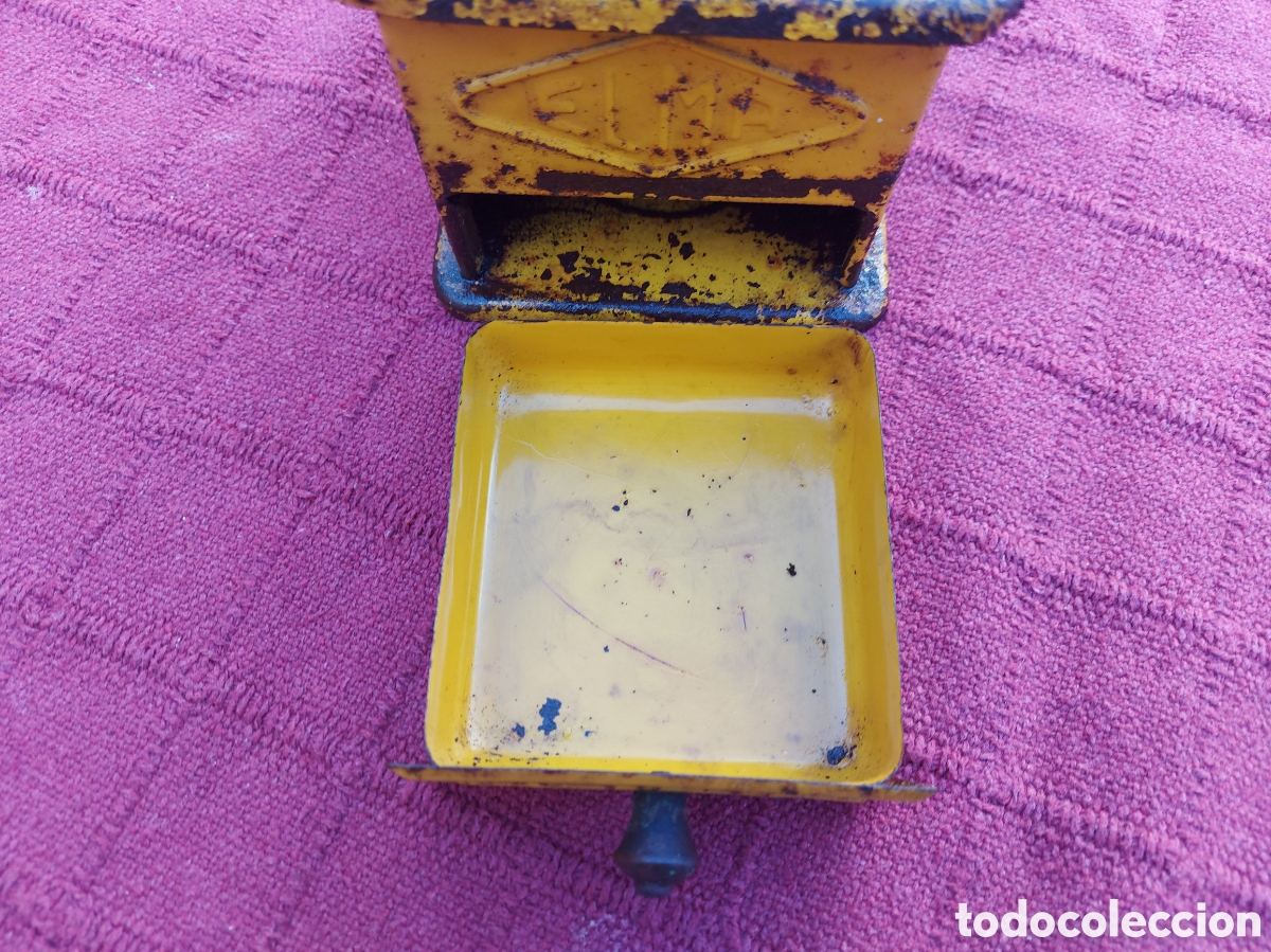 Antig&uuml;edades: MOLINILLO DE CAFE ELMA AMARILLO ANTIGUO - Foto 16