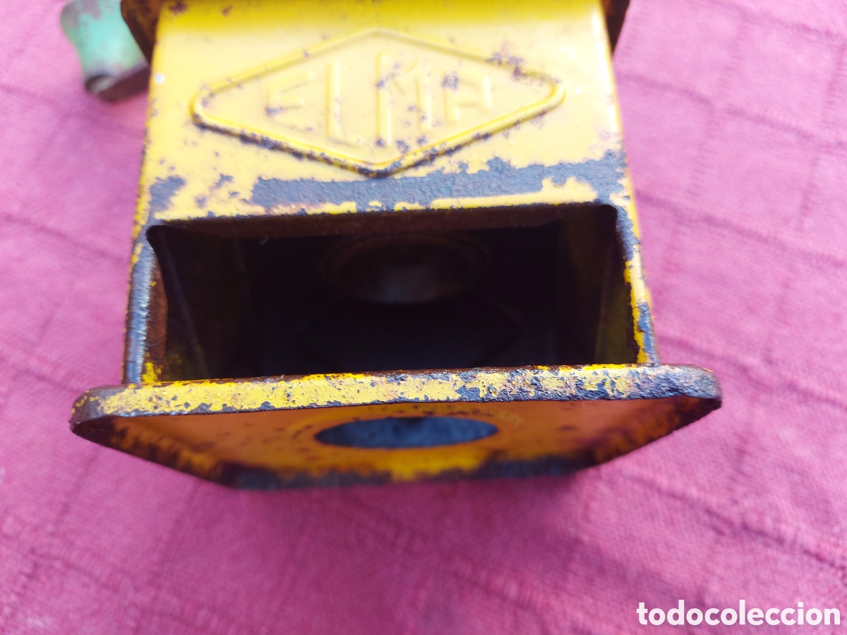 Antig&uuml;edades: MOLINILLO DE CAFE ELMA AMARILLO ANTIGUO - Foto 18