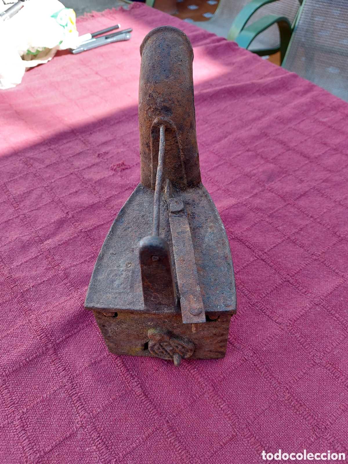 Antig&uuml;edades: PLANCHA DE CARBON ANTIGUA - Foto 6
