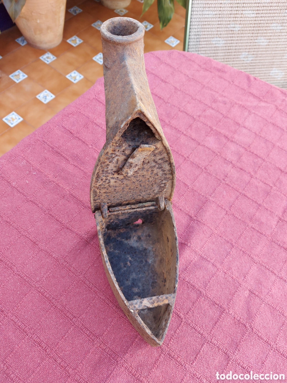 Antig&uuml;edades: PLANCHA DE CARBON ANTIGUA - Foto 16