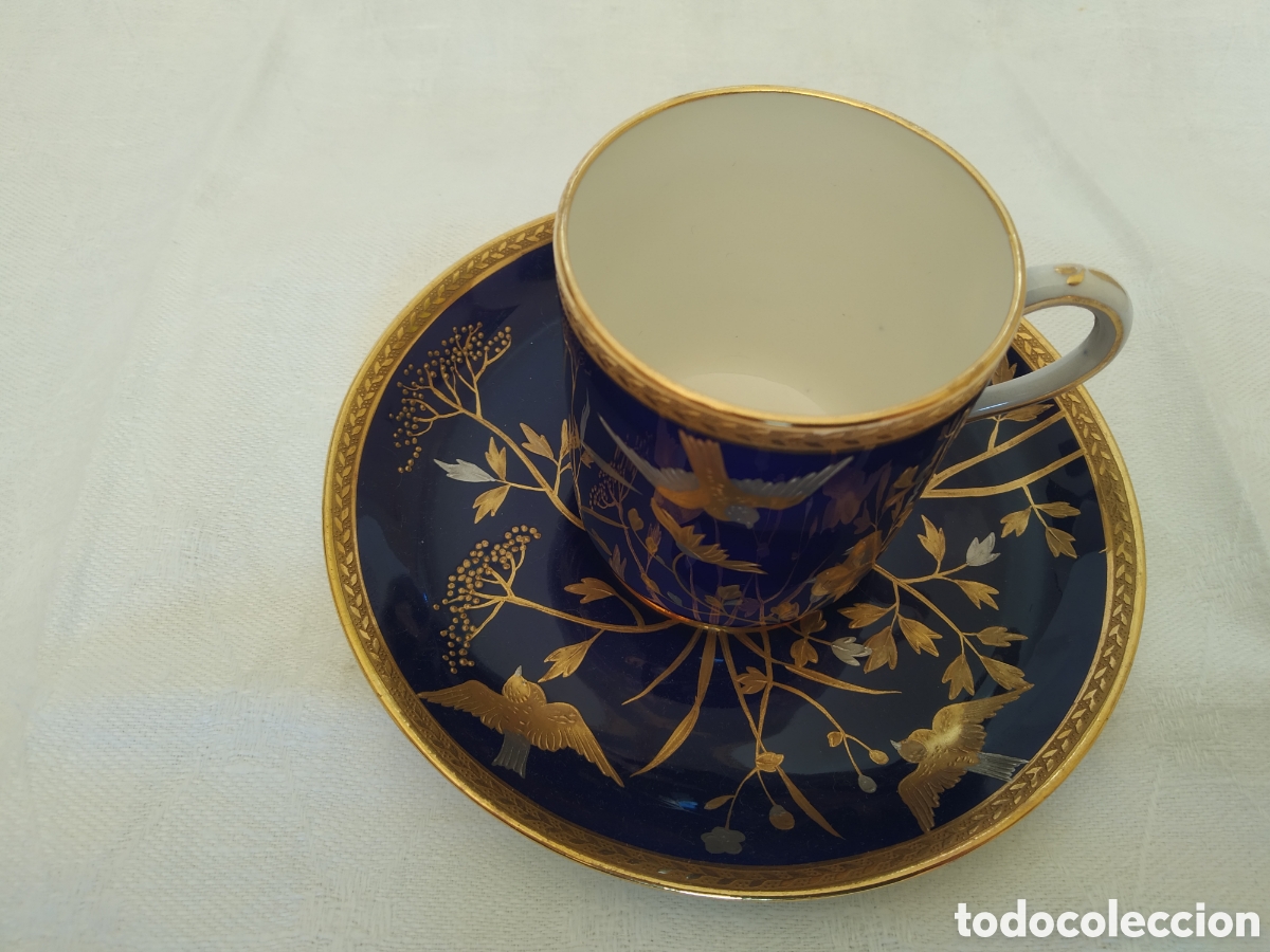 Antig&uuml;edades: ESPECTACULAR TAZA MINTON - Foto 2