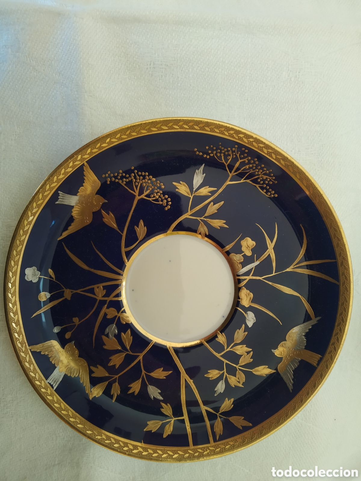 Antig&uuml;edades: ESPECTACULAR TAZA MINTON - Foto 4