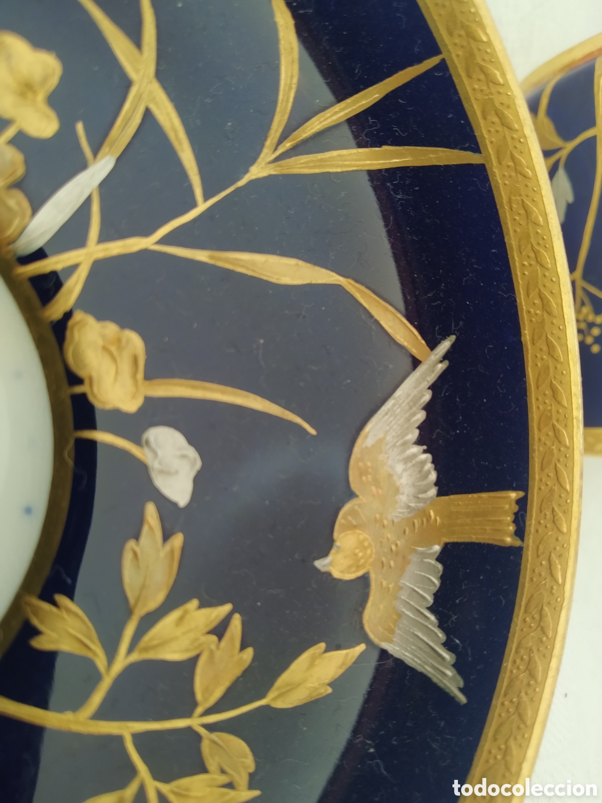 Antig&uuml;edades: ESPECTACULAR TAZA MINTON - Foto 5