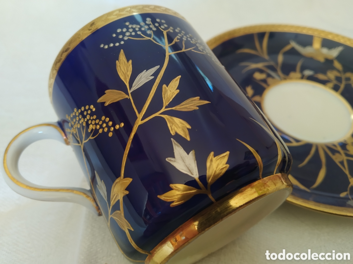 Antig&uuml;edades: ESPECTACULAR TAZA MINTON - Foto 6