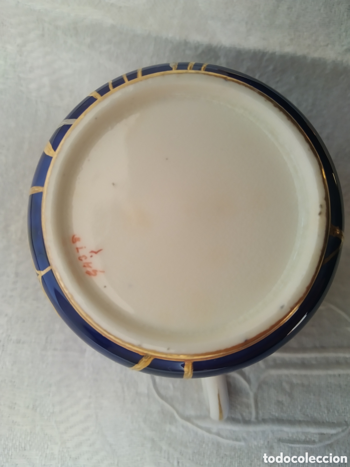 Antig&uuml;edades: ESPECTACULAR TAZA MINTON - Foto 7
