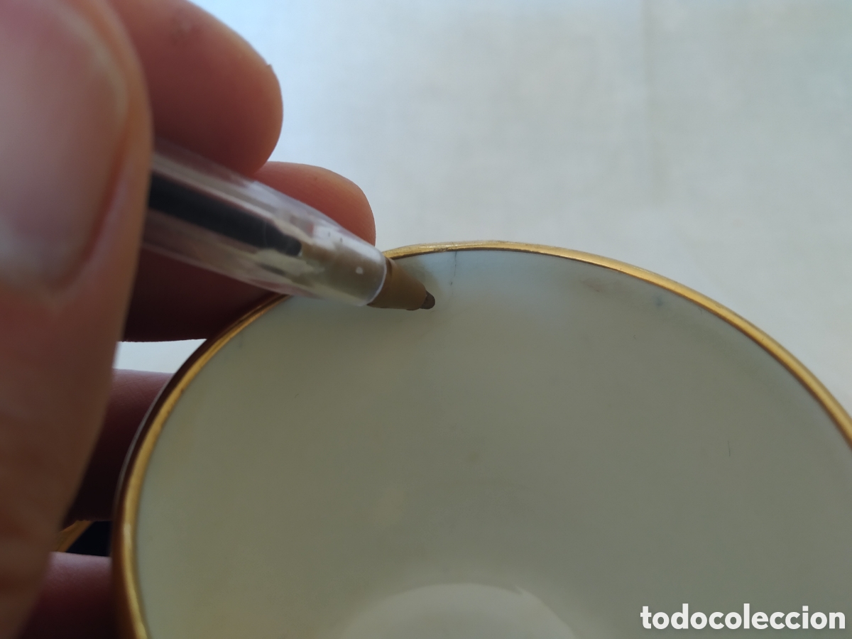 Antig&uuml;edades: TAZA DE CAFE MINTON - Foto 2