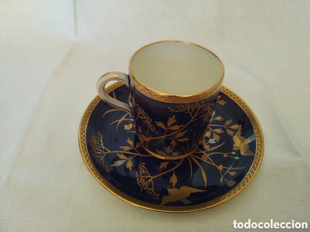 Antig&uuml;edades: TAZA DE CAFE MINTON - Foto 1
