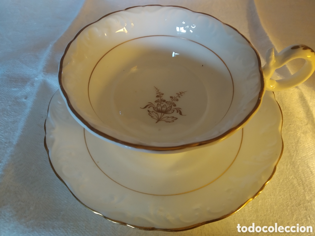 Antig&uuml;edades: TAZA DE TE COALPORT 1830 - Foto 2