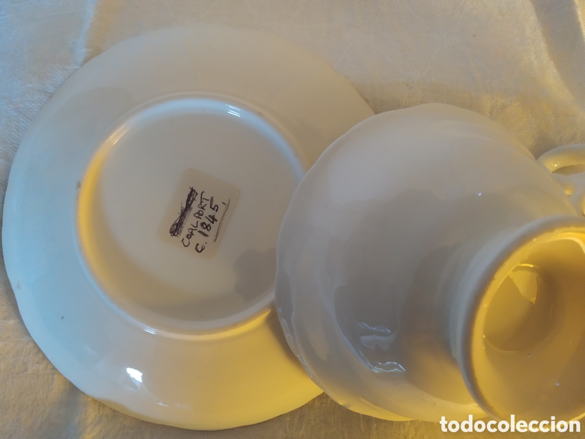 Antig&uuml;edades: TAZA DE TE COALPORT 1830 - Foto 5