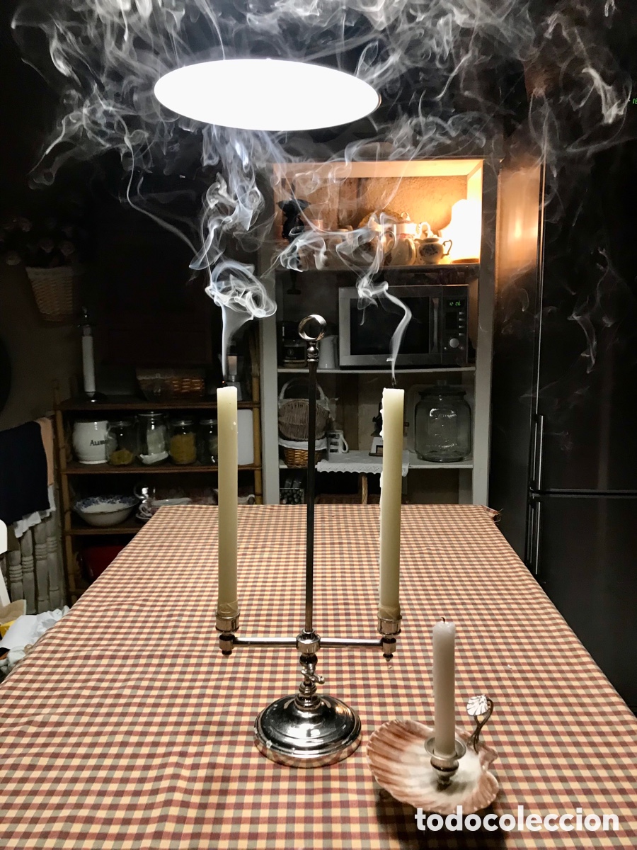Antig&uuml;edades: Candelabro Extensible Pps. XX - Foto 2