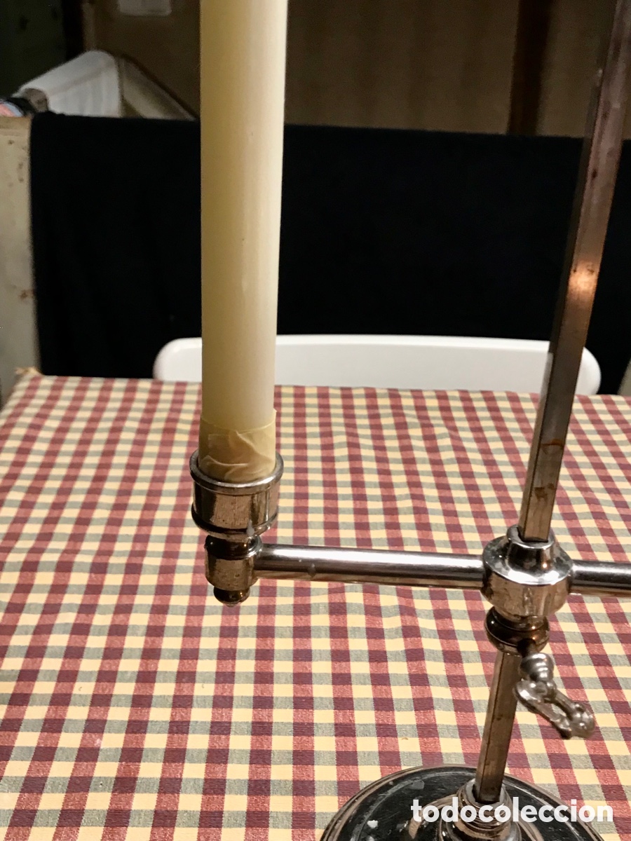 Antig&uuml;edades: Candelabro Extensible Pps. XX - Foto 6