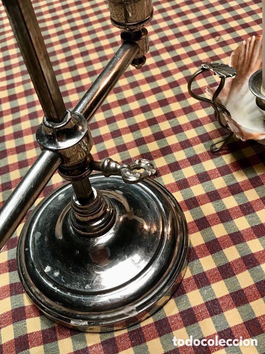 Antig&uuml;edades: Candelabro Extensible Pps. XX - Foto 10
