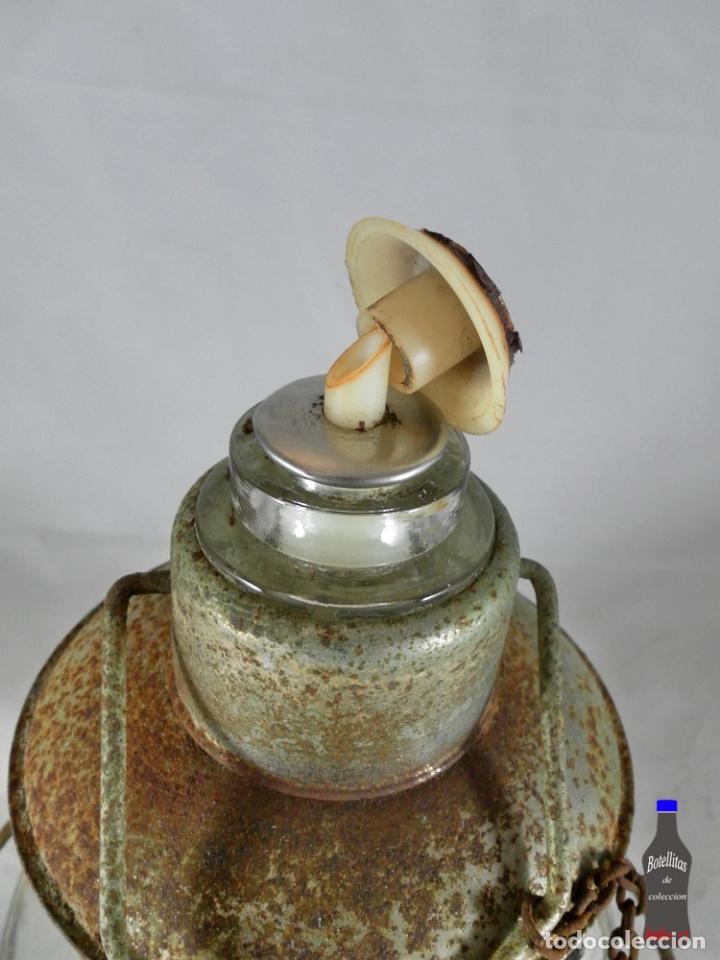 Antig&uuml;edades: BOTELLA FORMA DE FAROL PORTUARIO - Foto 5