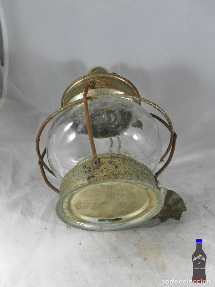 Antig&uuml;edades: BOTELLA FORMA DE FAROL PORTUARIO - Foto 6