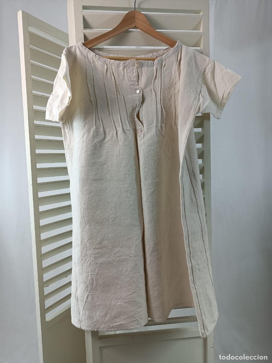 Antig&uuml;edades: ANTIGUA CAMISA DE LINO - Foto 1