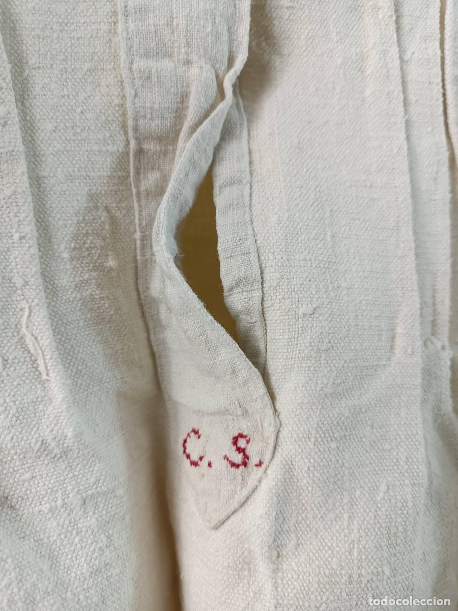 Antig&uuml;edades: ANTIGUA CAMISA DE LINO - Foto 3