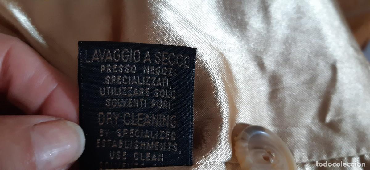 Antig&uuml;edades: ABRIGO DE PIEL MARRON CLARO. MARCA MEUCCI. - Foto 8