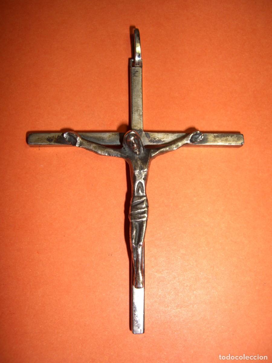 Antig&uuml;edades: CRUZ PECTORAL PLATA - Foto 1