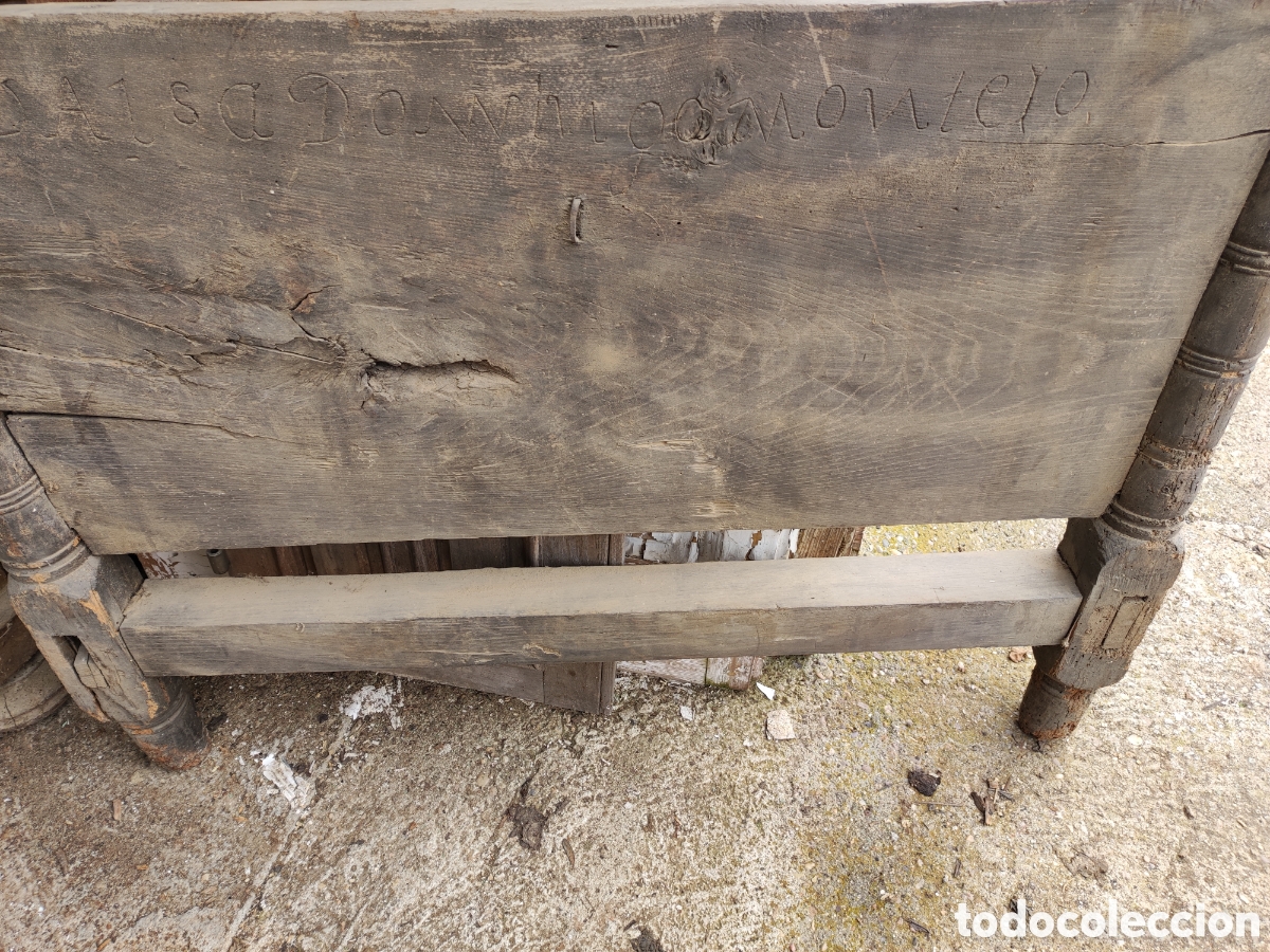 Antig&uuml;edades: Cabecero de cama para restaurar - Foto 4