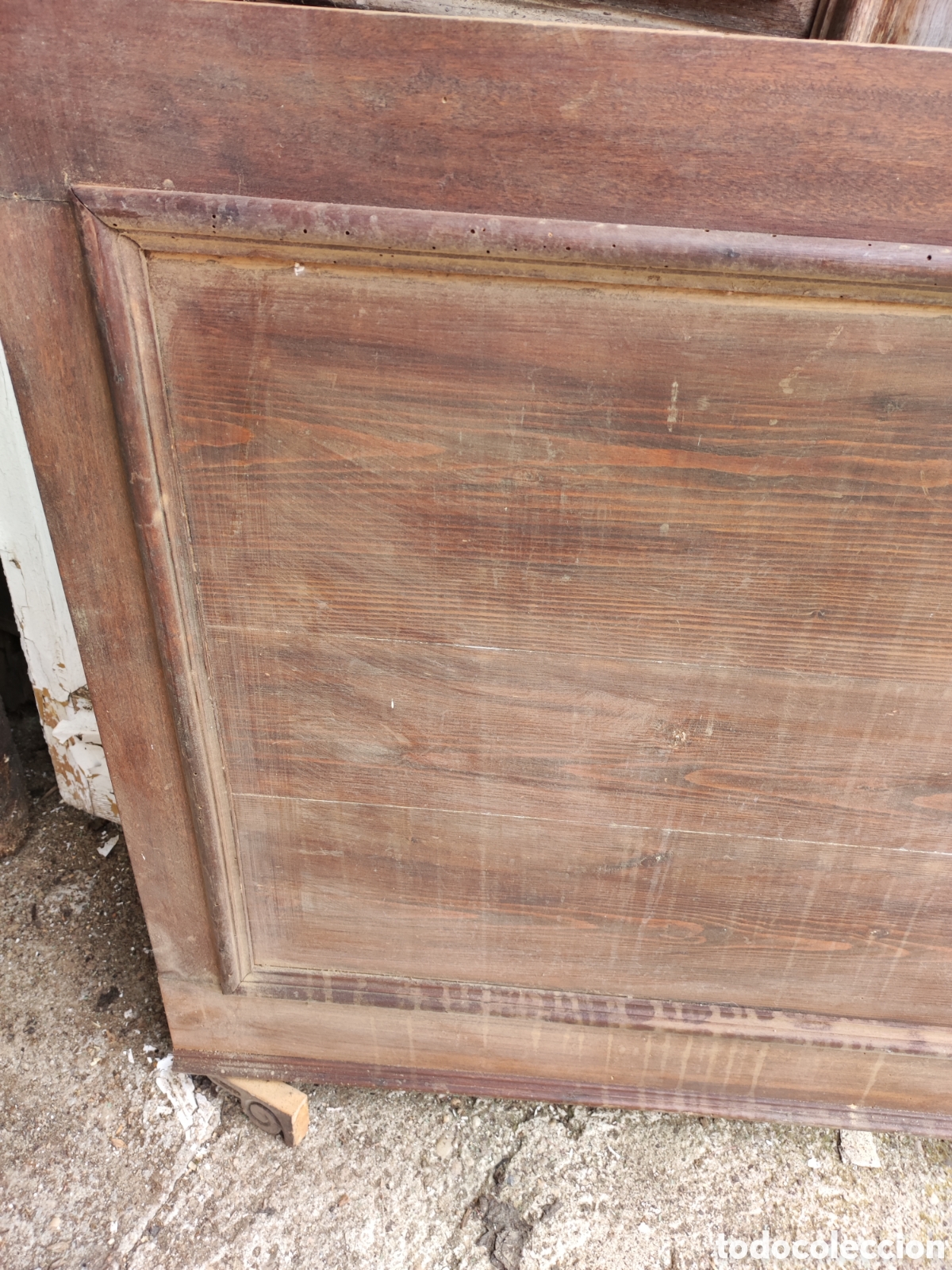 Antig&uuml;edades: Cabecero de cama para restaurar antiguo - Foto 2