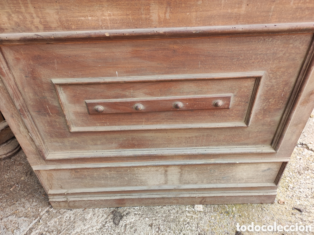 Antig&uuml;edades: Cabecero de cama para restaurar - Foto 2