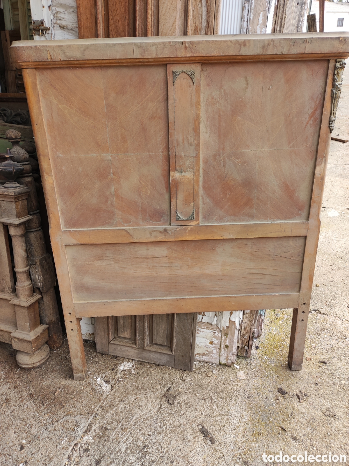 Antig&uuml;edades: Cabecero de cama para restaurar - Foto 1