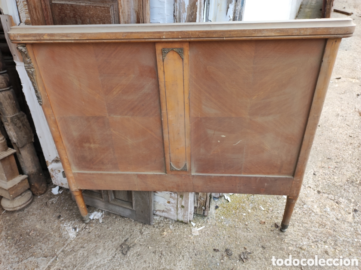 Antig&uuml;edades: Cabecero de cama para restaurar - Foto 1