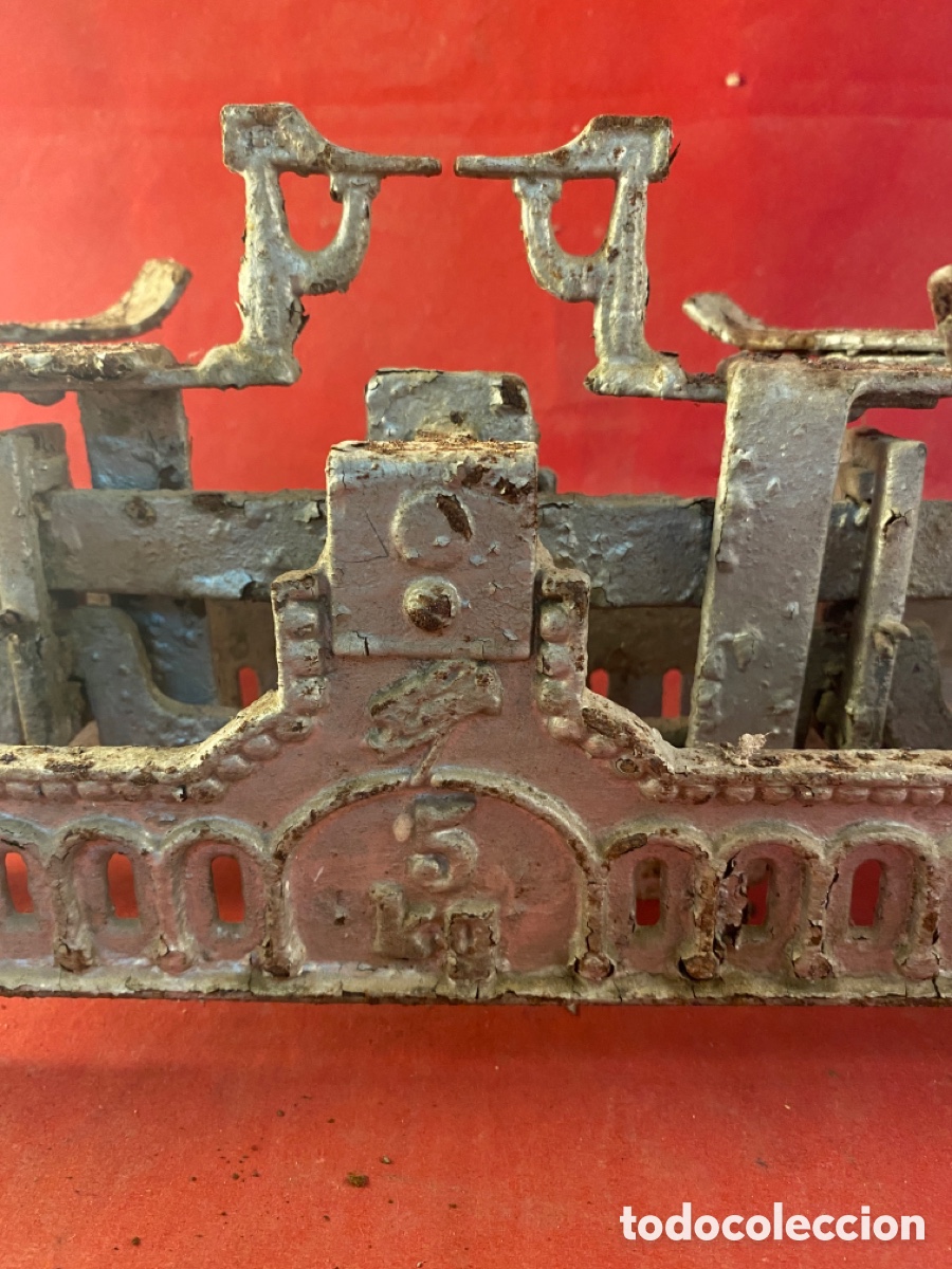 Antig&uuml;edades: Antigua Balanza de hierro - Foto 3