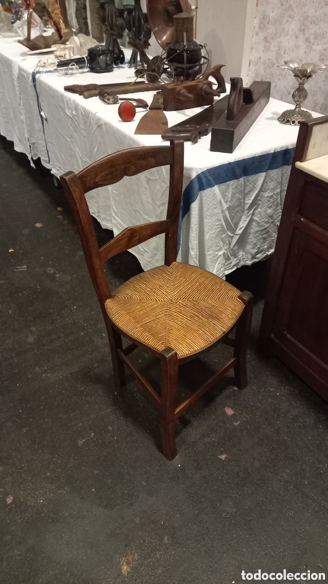 Antig&uuml;edades: Silla enea - Foto 1