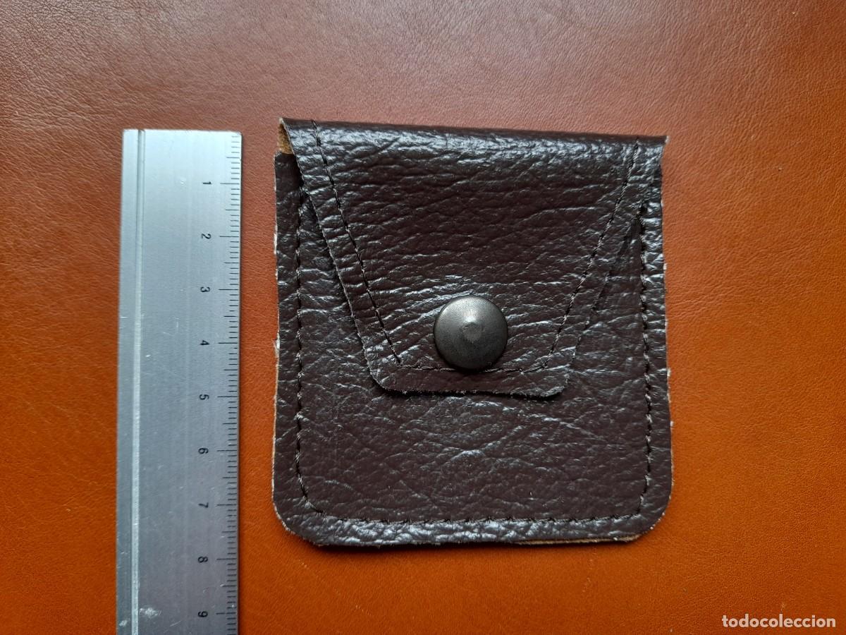 Antig&uuml;edades: Funda para rosario marron - Foto 1