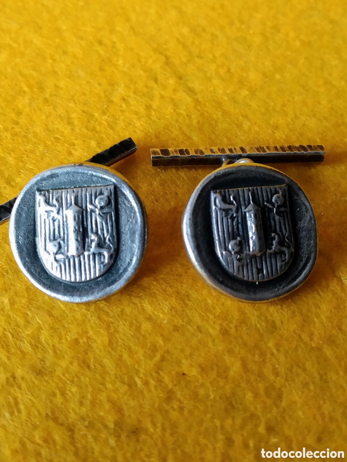 Antig&uuml;edades: ANTIGUOS GEMELOS CON ESCUDO - Foto 1